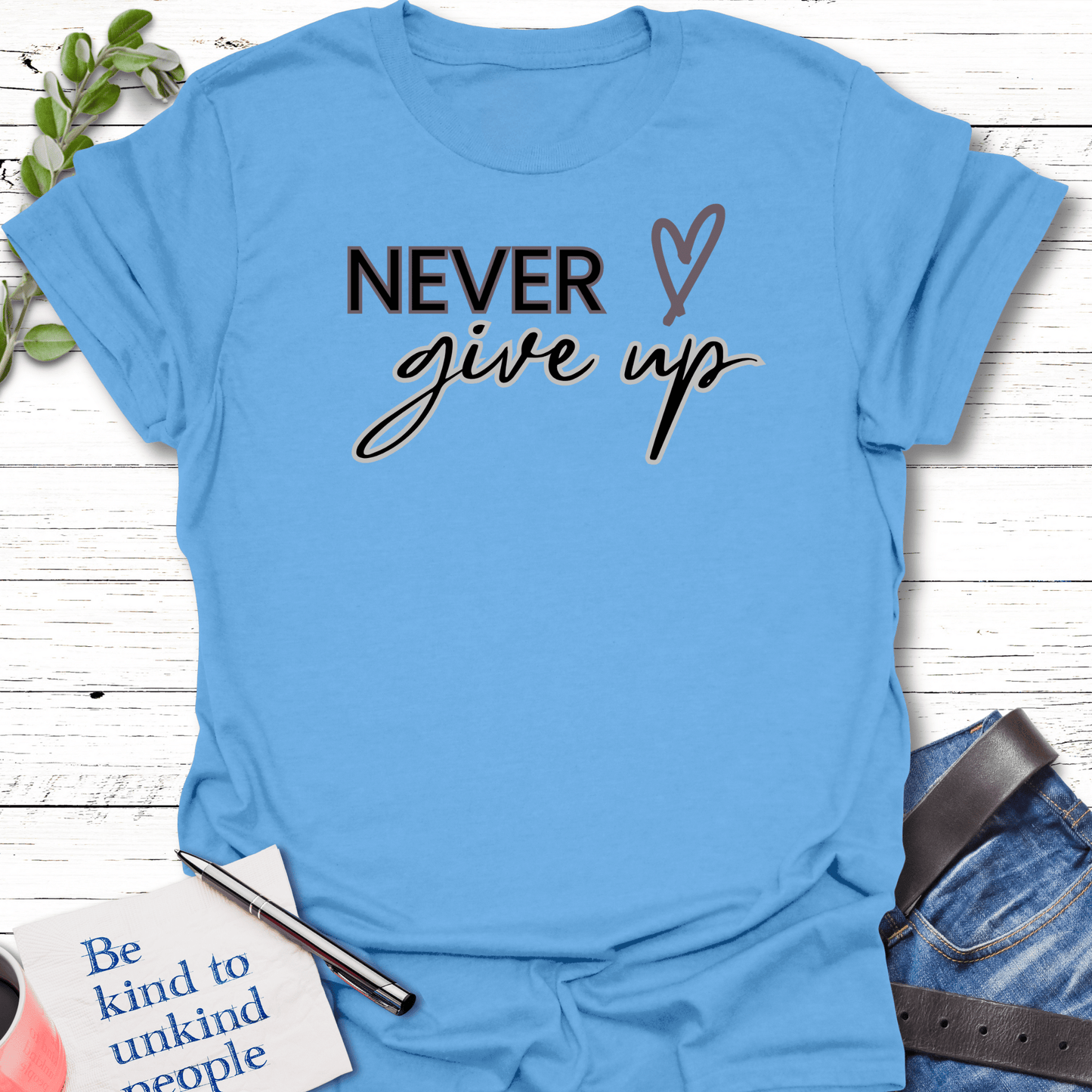 T-Shirt Carolina Blue / S Adored T-Shirt Echo Kindness Printify
