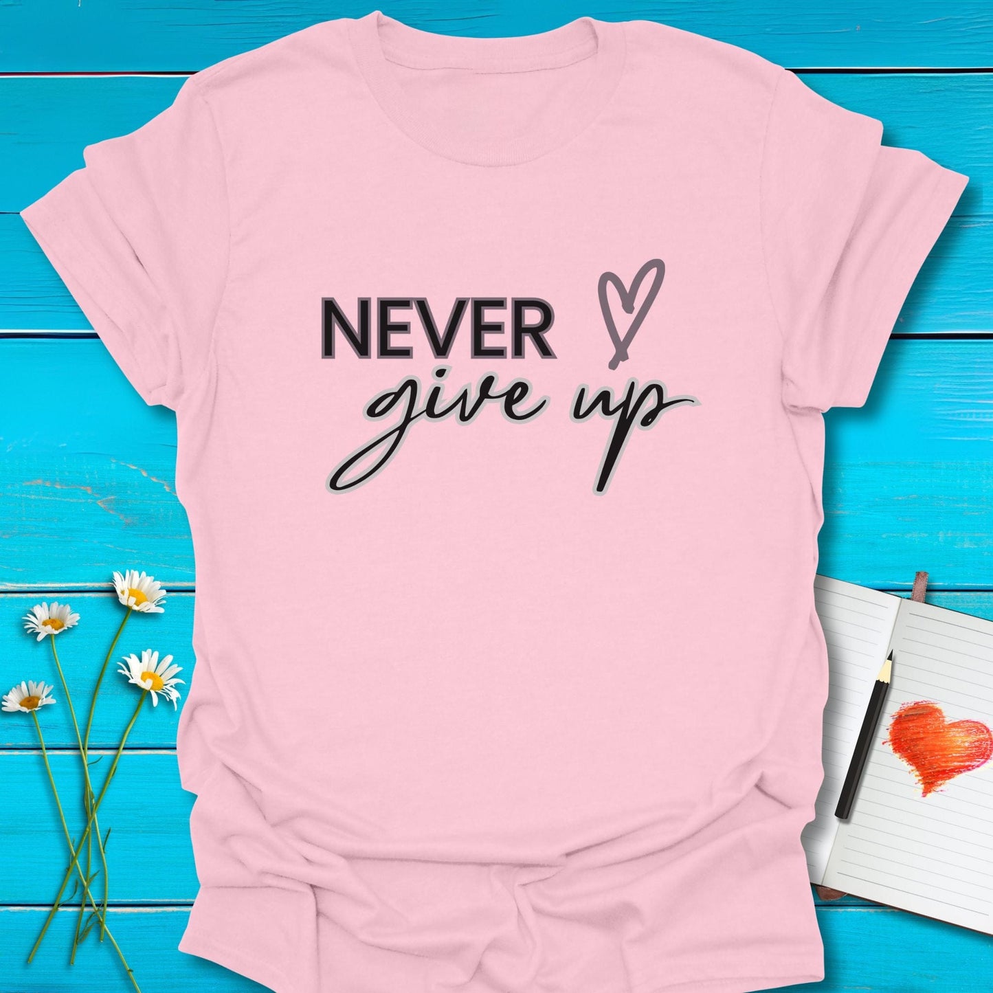 T-Shirt Light Pink / S Adored T-Shirt Echo Kindness Printify