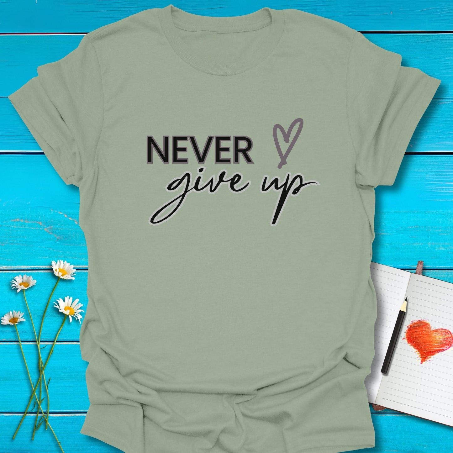 T-Shirt Sage / S Adored T-Shirt Echo Kindness Printify