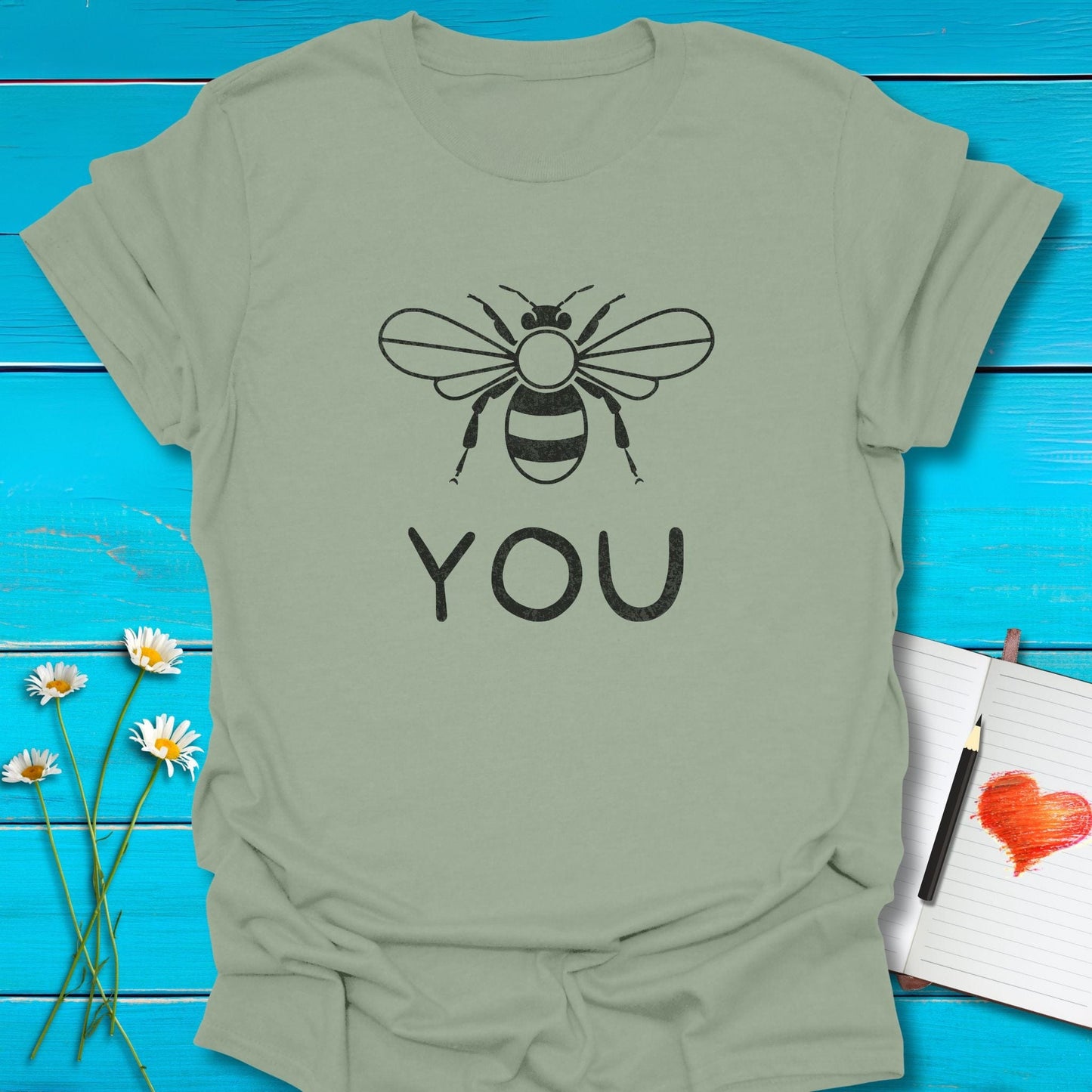 T-Shirt Sage / S Bee You T-Shirt Echo Kindness Printify