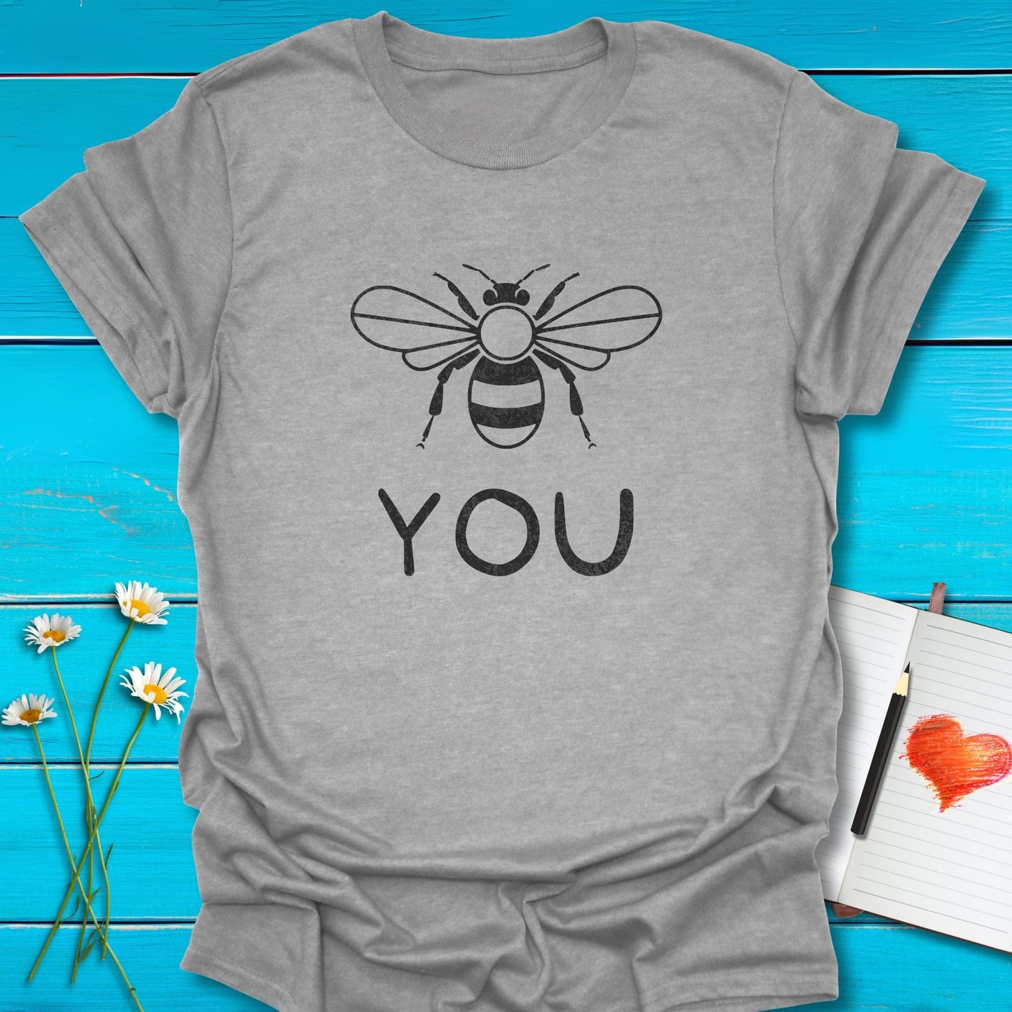 T-Shirt Sport Grey / S Bee You T-Shirt Echo Kindness Printify