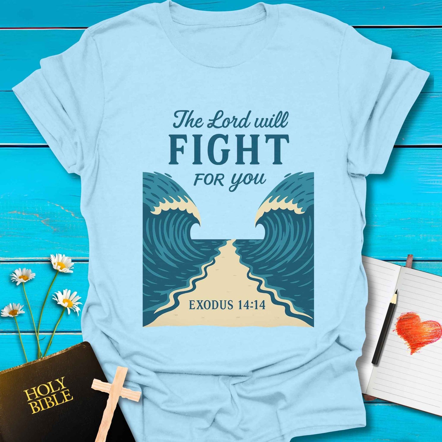 T-Shirt Light Blue / S Fight for You T-Shirt Echo Kindness Printify