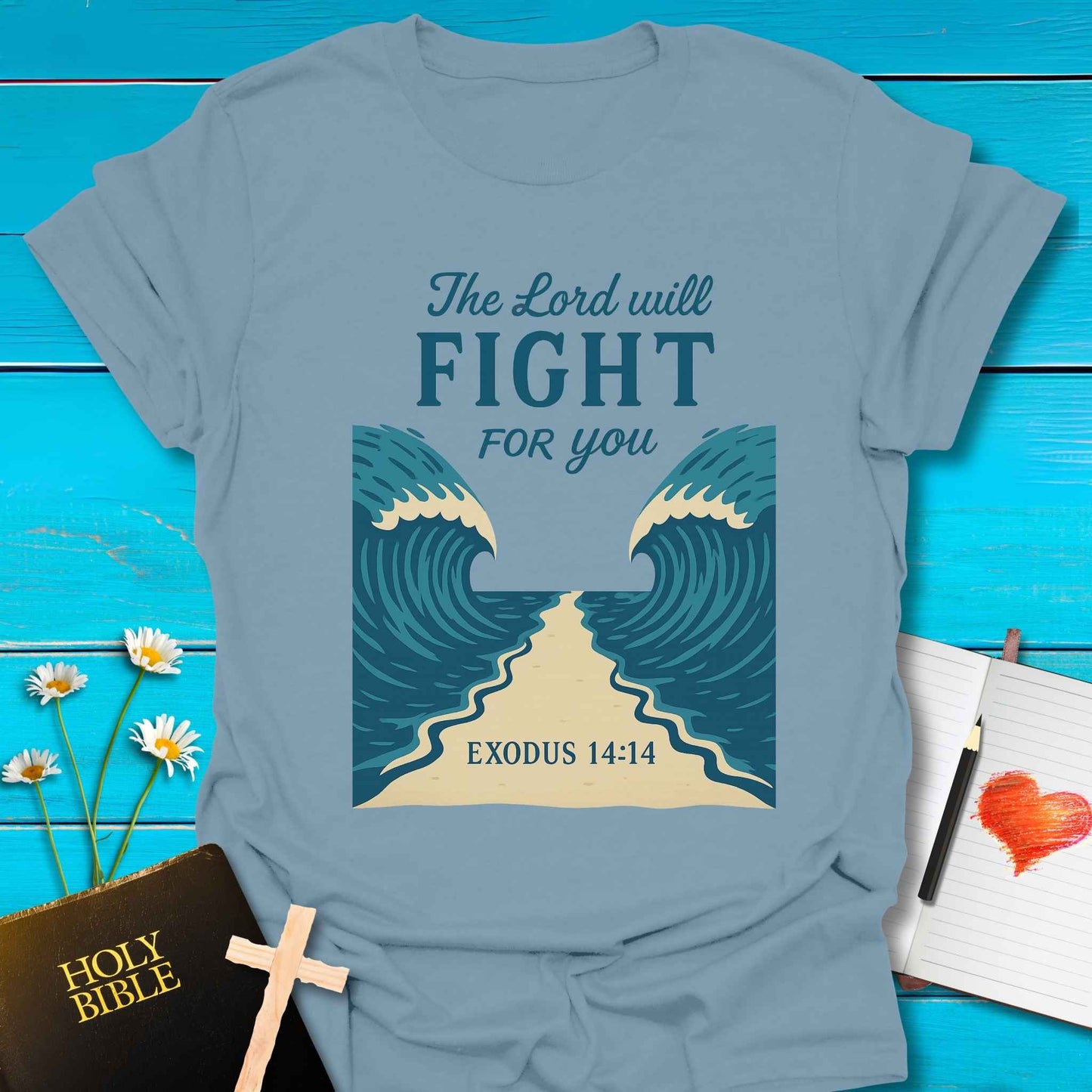 T-Shirt Stone Blue / S Fight for You T-Shirt Echo Kindness Printify