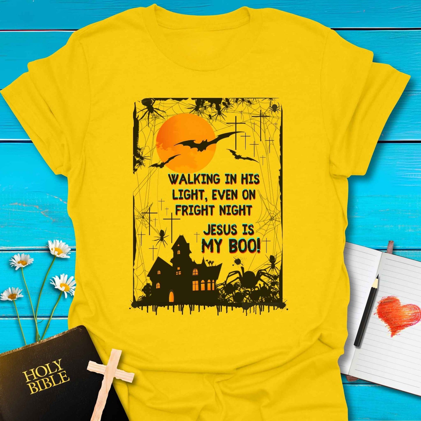 T-Shirt Daisy / S Jesus My Boo T-Shirt Echo Kindness Printify