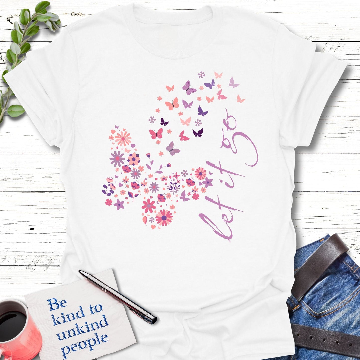T-Shirt White / S Let it Go T-Shirt Echo Kindness Printify