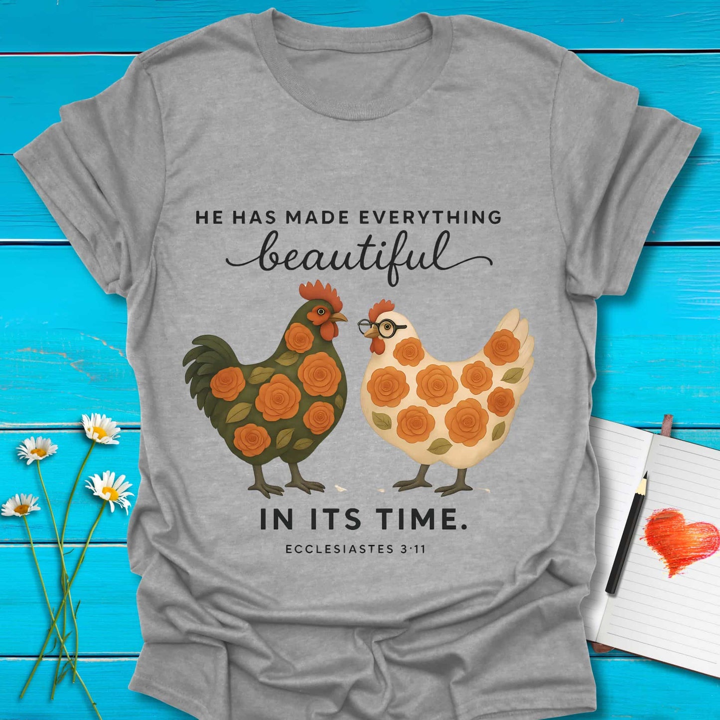 T-Shirt Sport Grey / S Made Beautiful T-Shirt Echo Kindness Printify