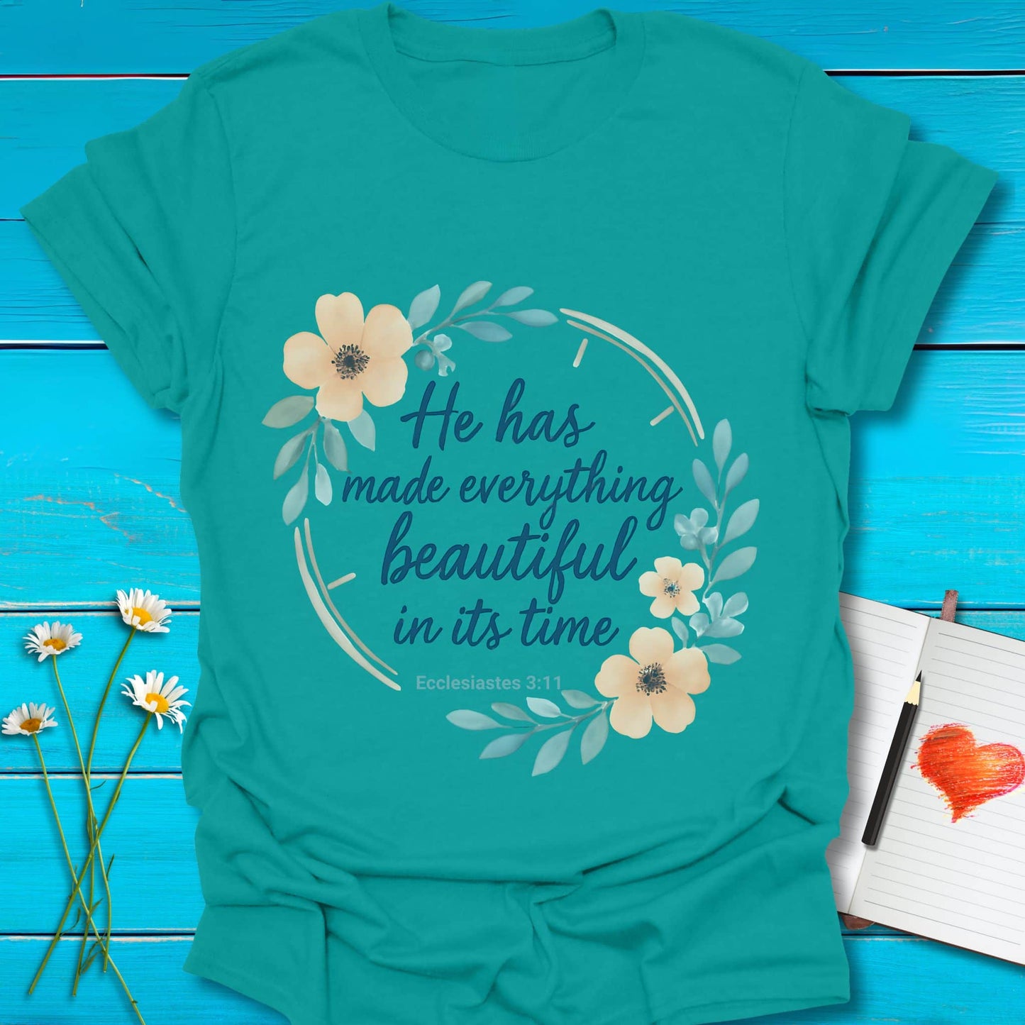 T-Shirt Jade Dome / S Perfect Timing T-Shirt Echo Kindness Printify