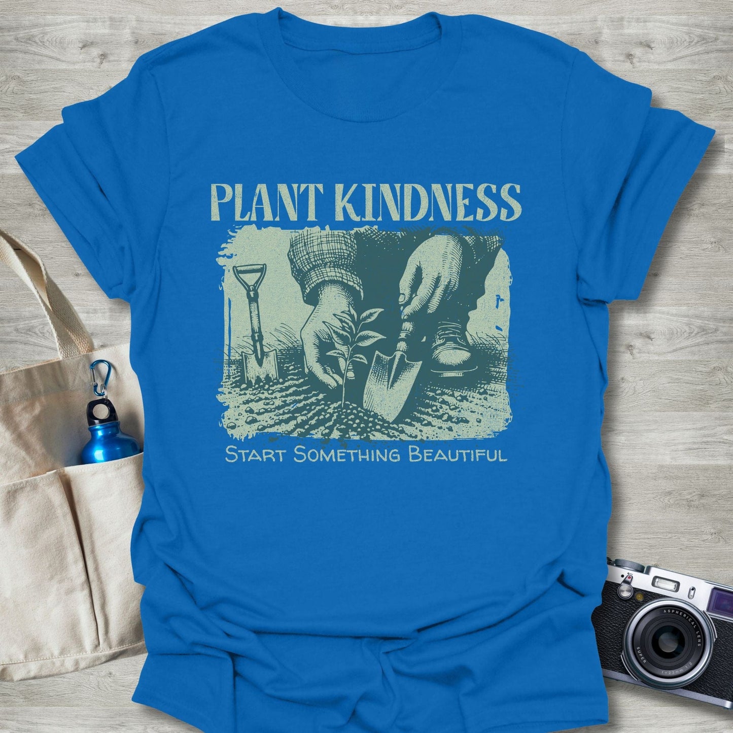 T-Shirt Royal / S Plant Kindness T-Shirt Echo Kindness Printify