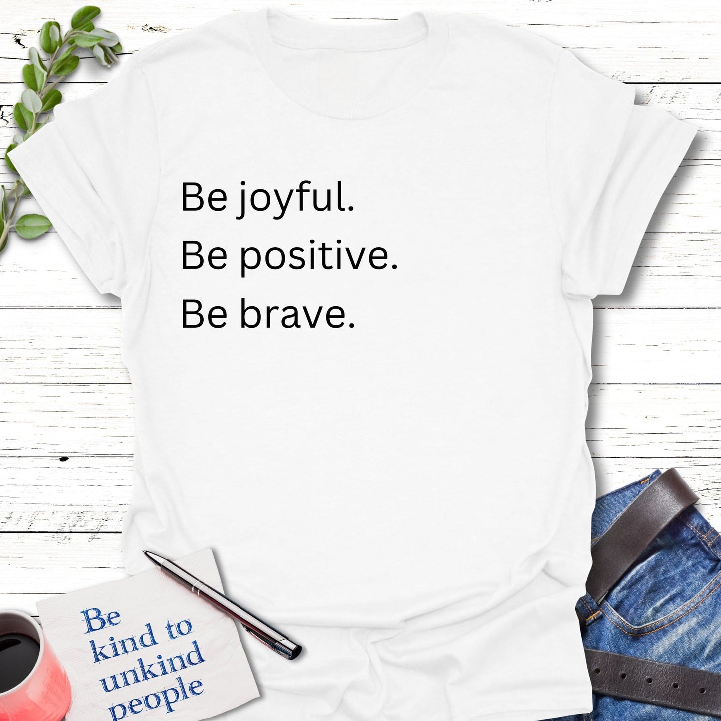T-Shirt White / S Three Bees T-Shirt Echo Kindness Printify