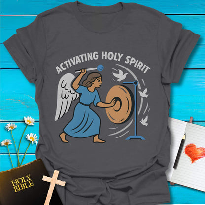T-Shirt Charcoal / S Activating Holy Spirit T-Shirt Echo Kindness Printify