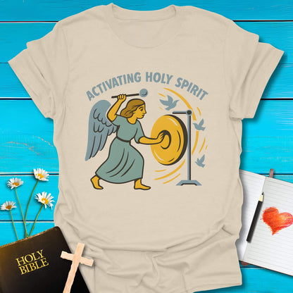 T-Shirt Natural / S Activating Holy Spirit T-Shirt Echo Kindness Printify