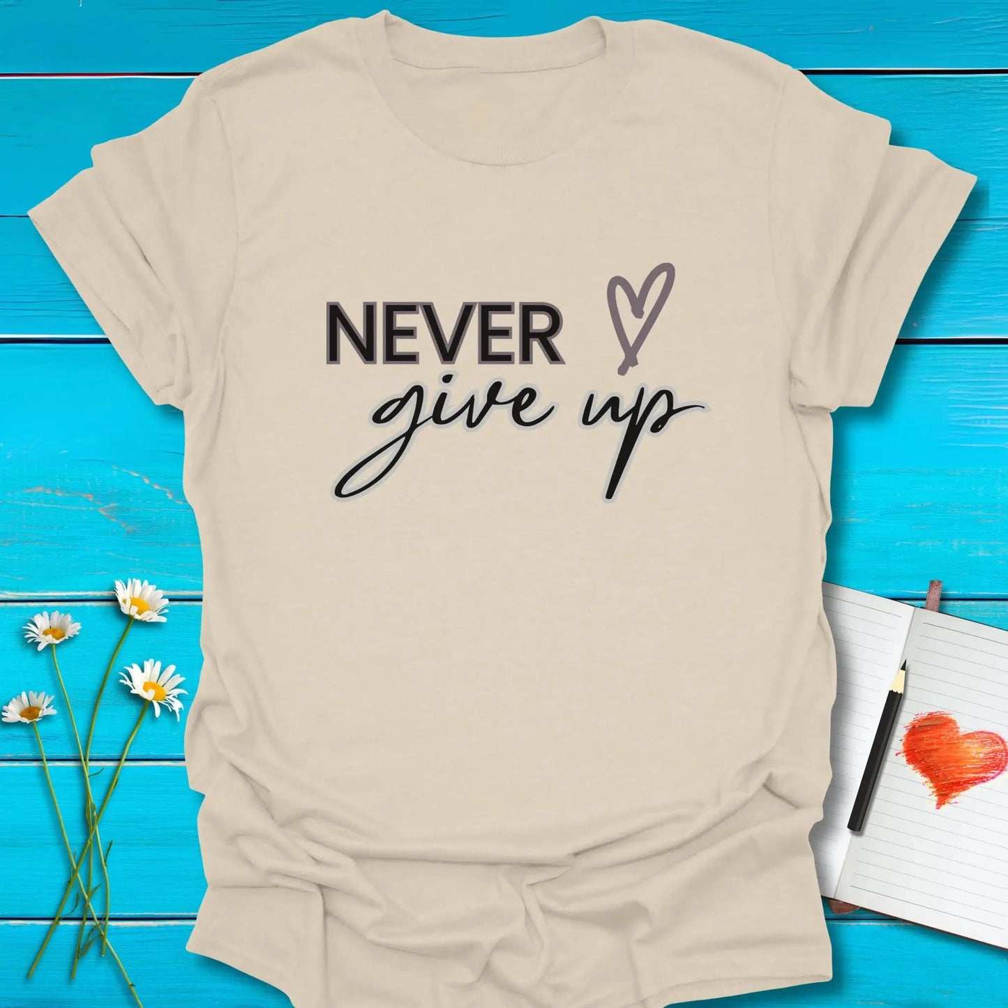 T-Shirt Natural / S Adored T-Shirt Echo Kindness Printify