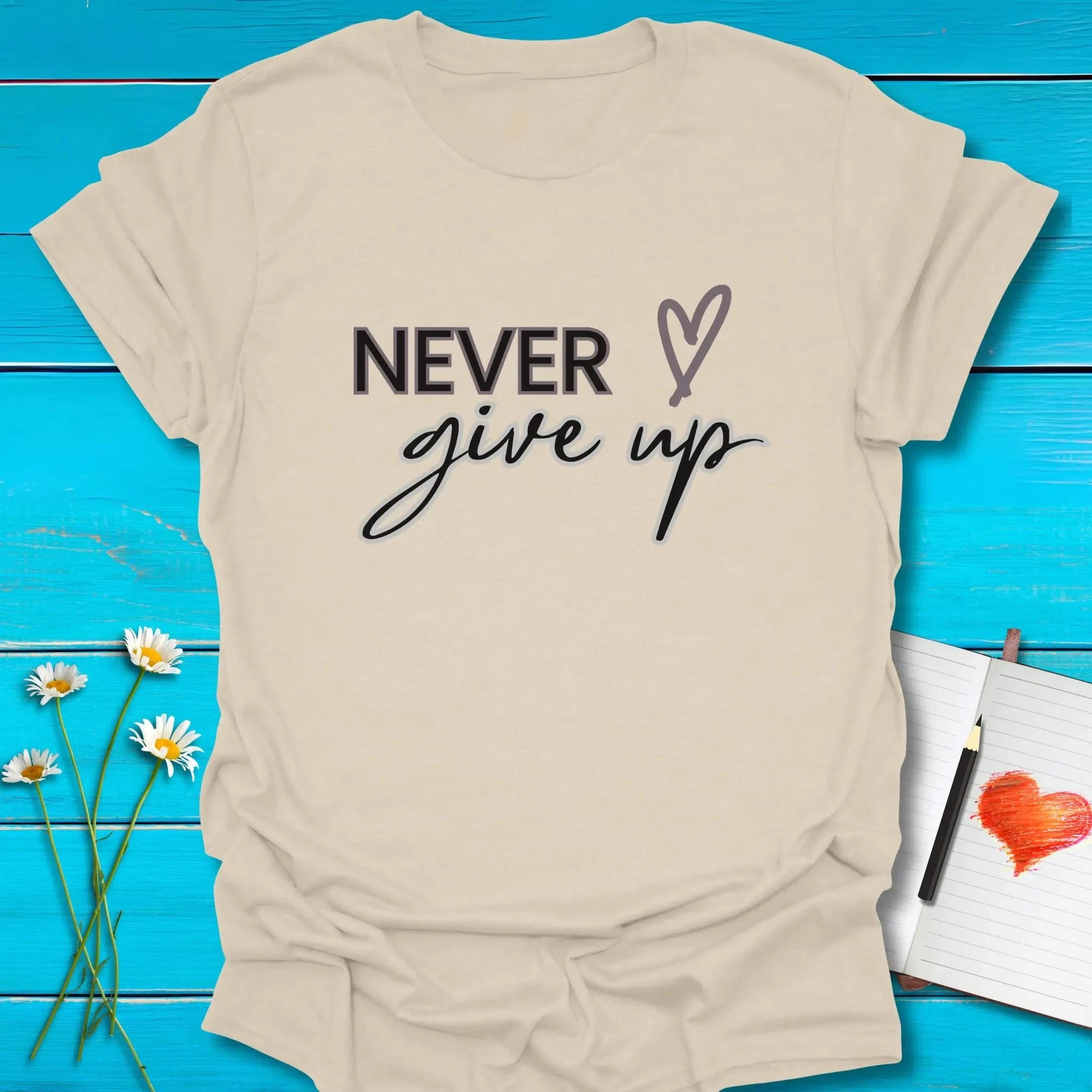 T-Shirt Natural / S Adored T-Shirt Echo Kindness Printify