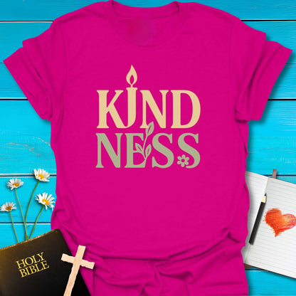 T-Shirt Antique Heliconia / S Art of Kindness T-Shirt Echo Kindness Printify