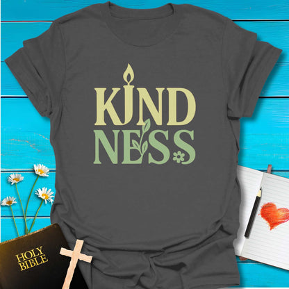T-Shirt Charcoal / S Art of Kindness T-Shirt Echo Kindness Printify