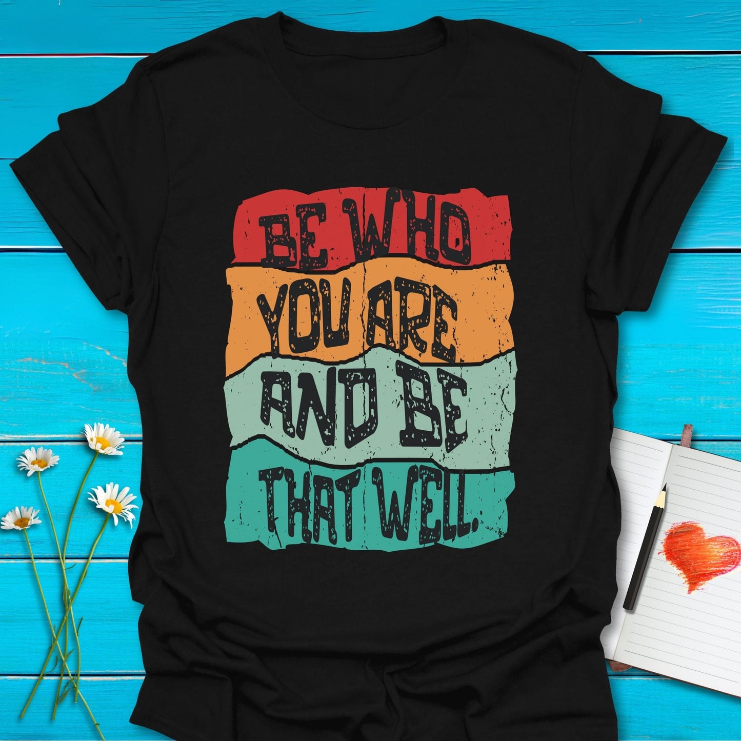 T-Shirt Black / S Be that well T-Shirt Echo Kindness Printify