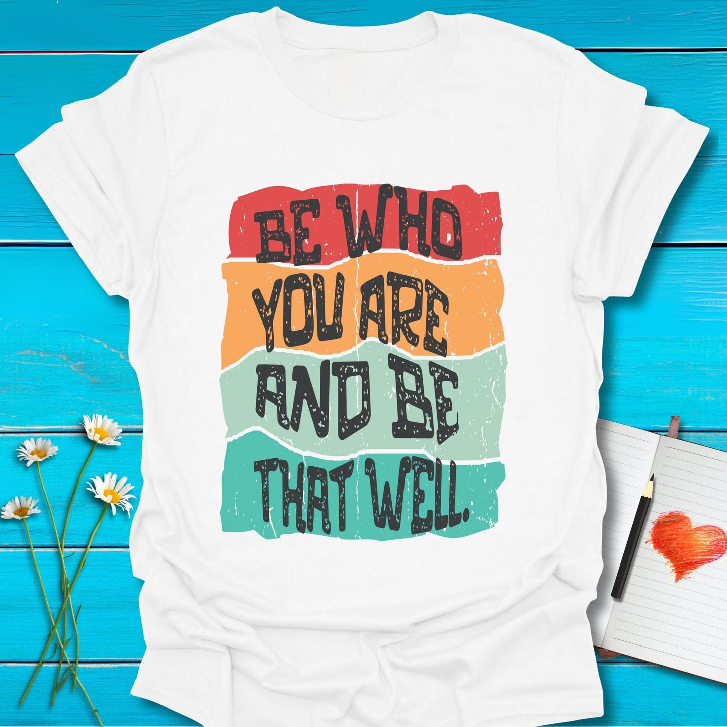 T-Shirt White / S Be that well T-Shirt Echo Kindness Printify