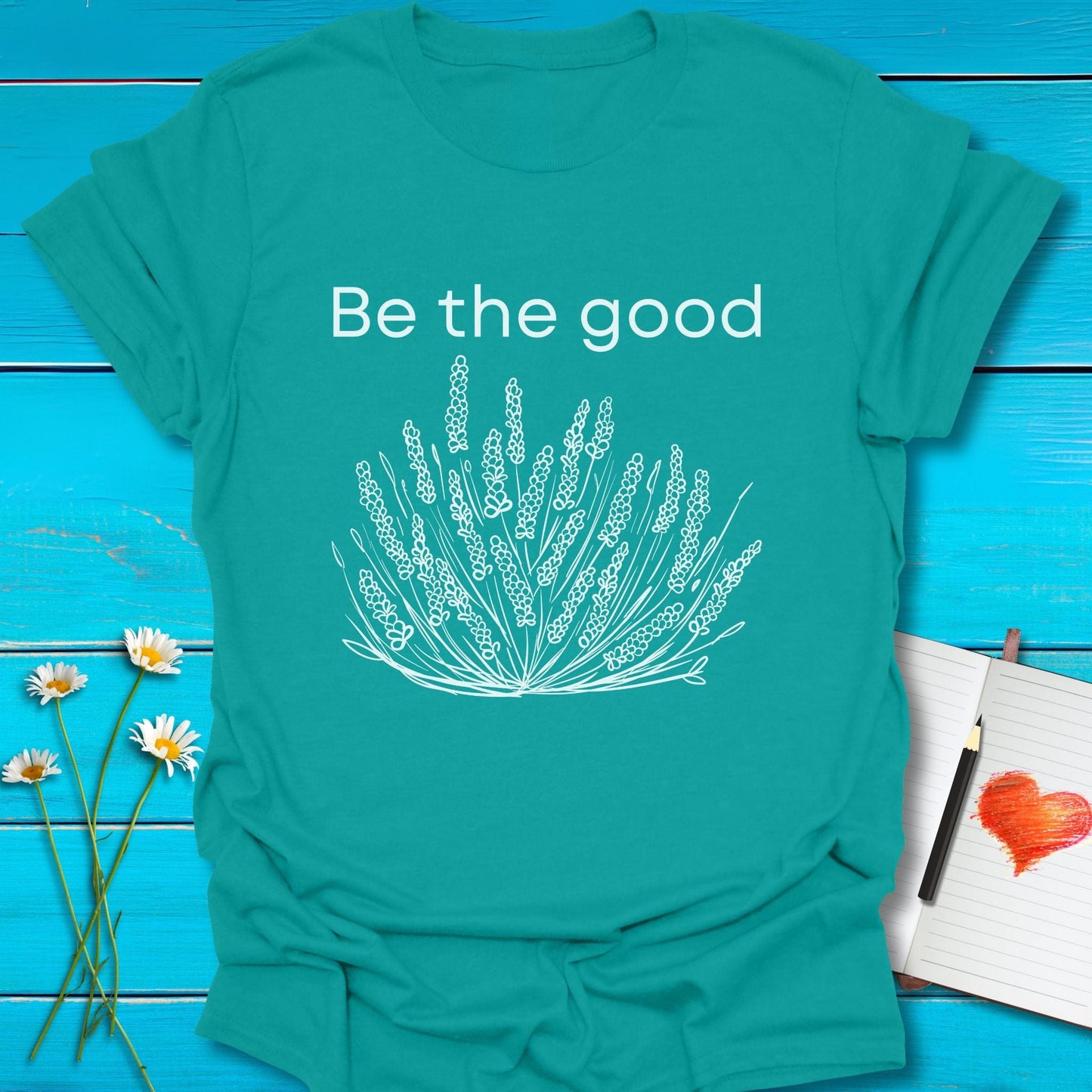 T-Shirt Jade Dome / S Be the Good Unisex T-Shirt Echo Kindness Printify