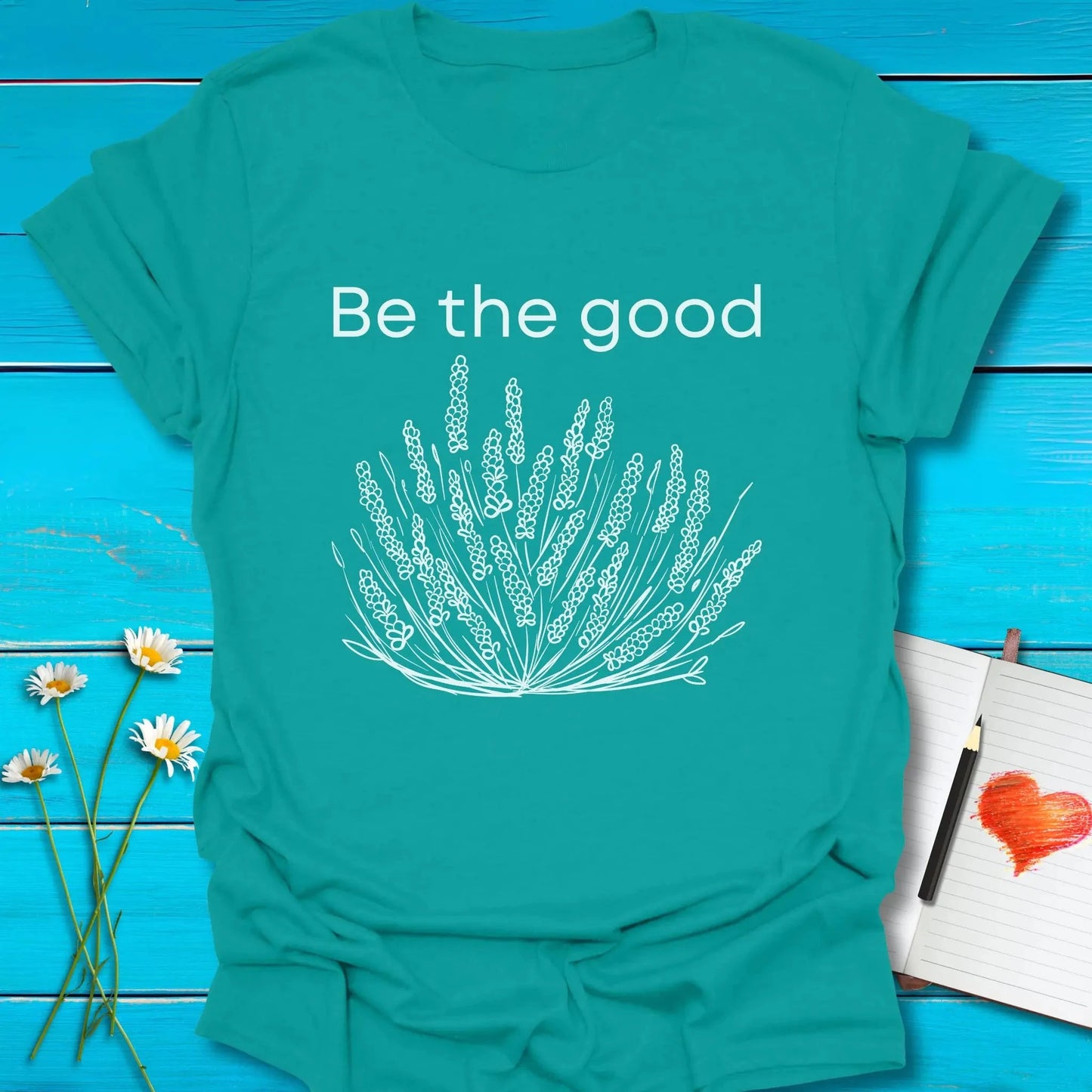 T-Shirt Jade Dome / S Be the Good Unisex T-Shirt Echo Kindness Printify