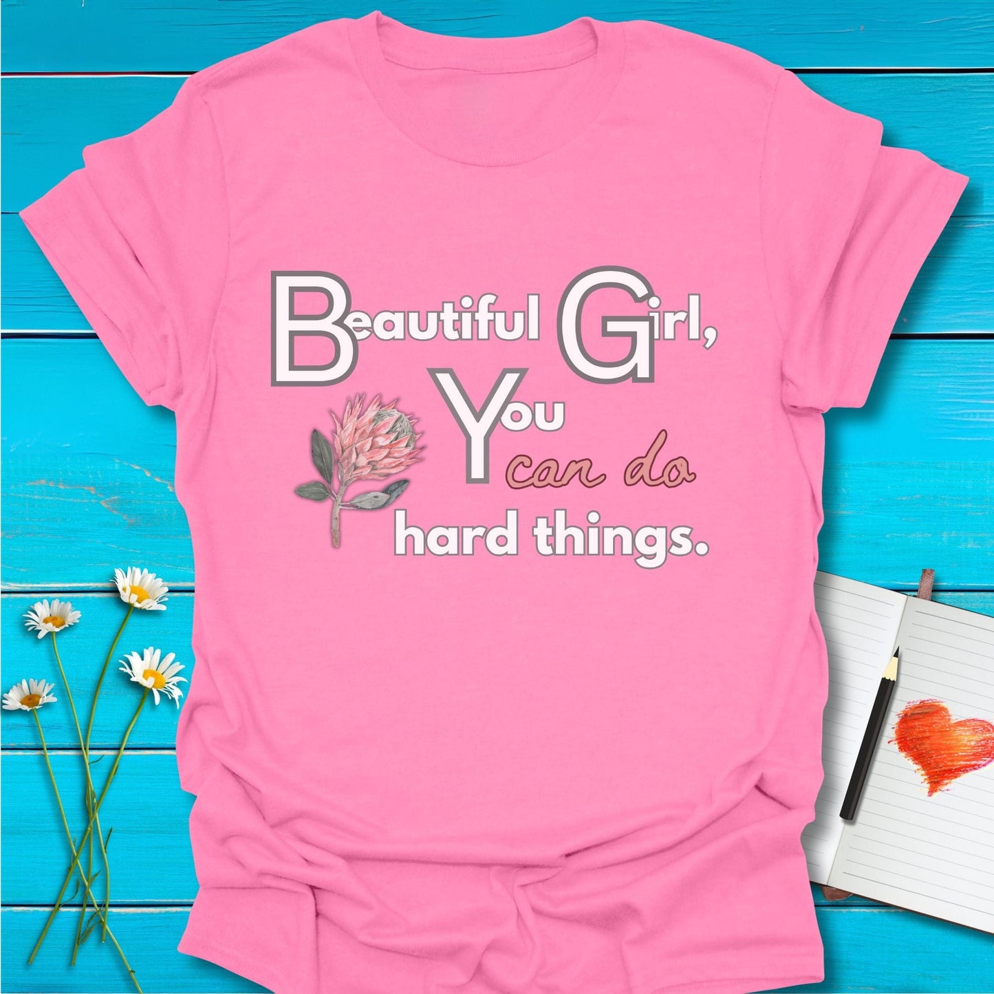 T-Shirt Azalea / S Beautiful Can Do Unisex T-Shirt Echo Kindness Printify