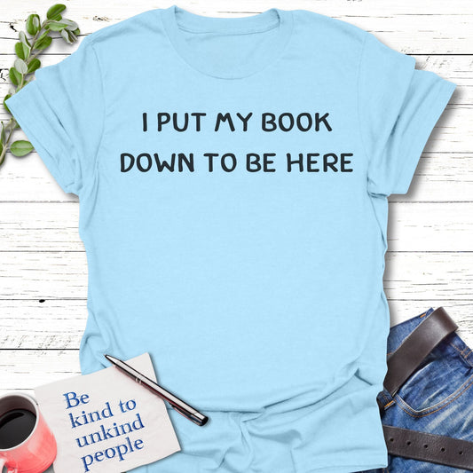 T-Shirt Light Blue / S Bookmark Life T-Shirt Echo Kindness Printify