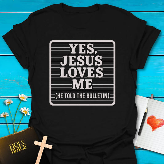 T-Shirt Black / S Bulletin T-Shirt Echo Kindness Printify