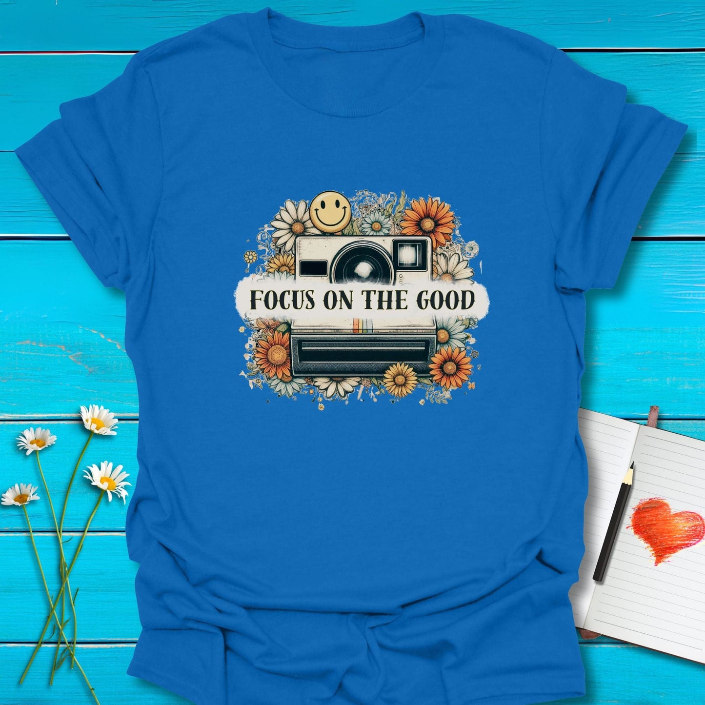 T-Shirt Royal / S Capture the Good T-Shirt Echo Kindness Printify