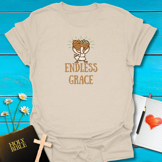 T-Shirt Natural / S Endless Grace T-Shirt Echo Kindness Printify