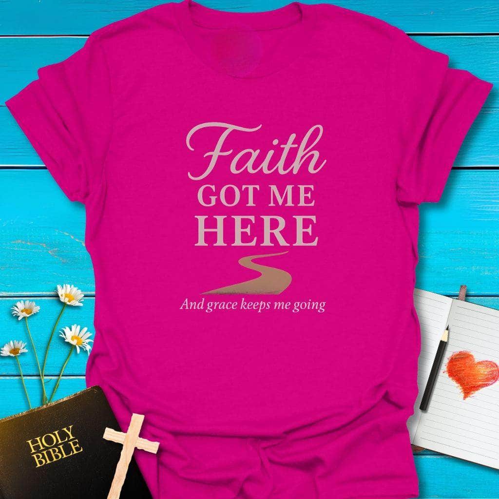 T-Shirt Antique Heliconia / S Faith & Grace for the Road T-Shirt Echo Kindness