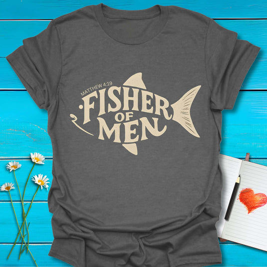 T-Shirt Graphite Heather / S Fisher of Men T-Shirt Echo Kindness Printify
