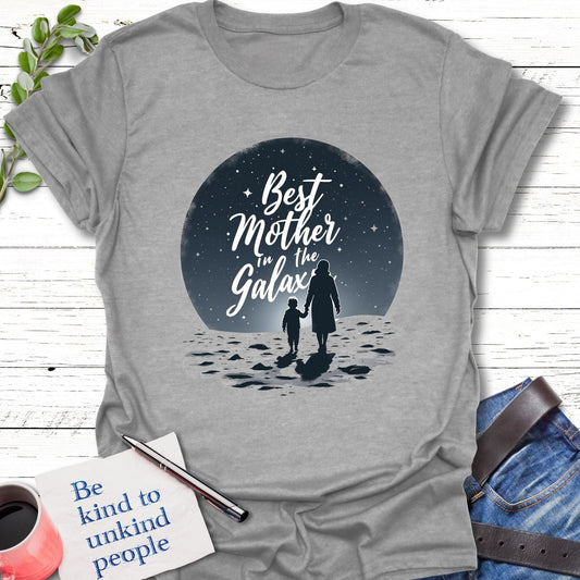 T-Shirt Sport Grey / S Galactic Mom T-Shirt Echo Kindness Printify