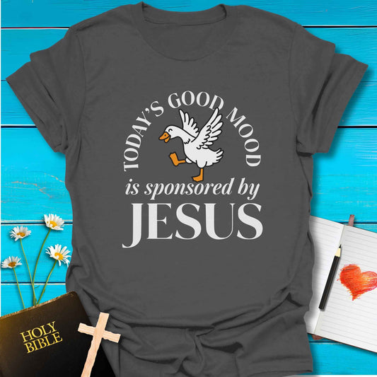 T-Shirt Charcoal / S Good Mood T-Shirt Echo Kindness Printify