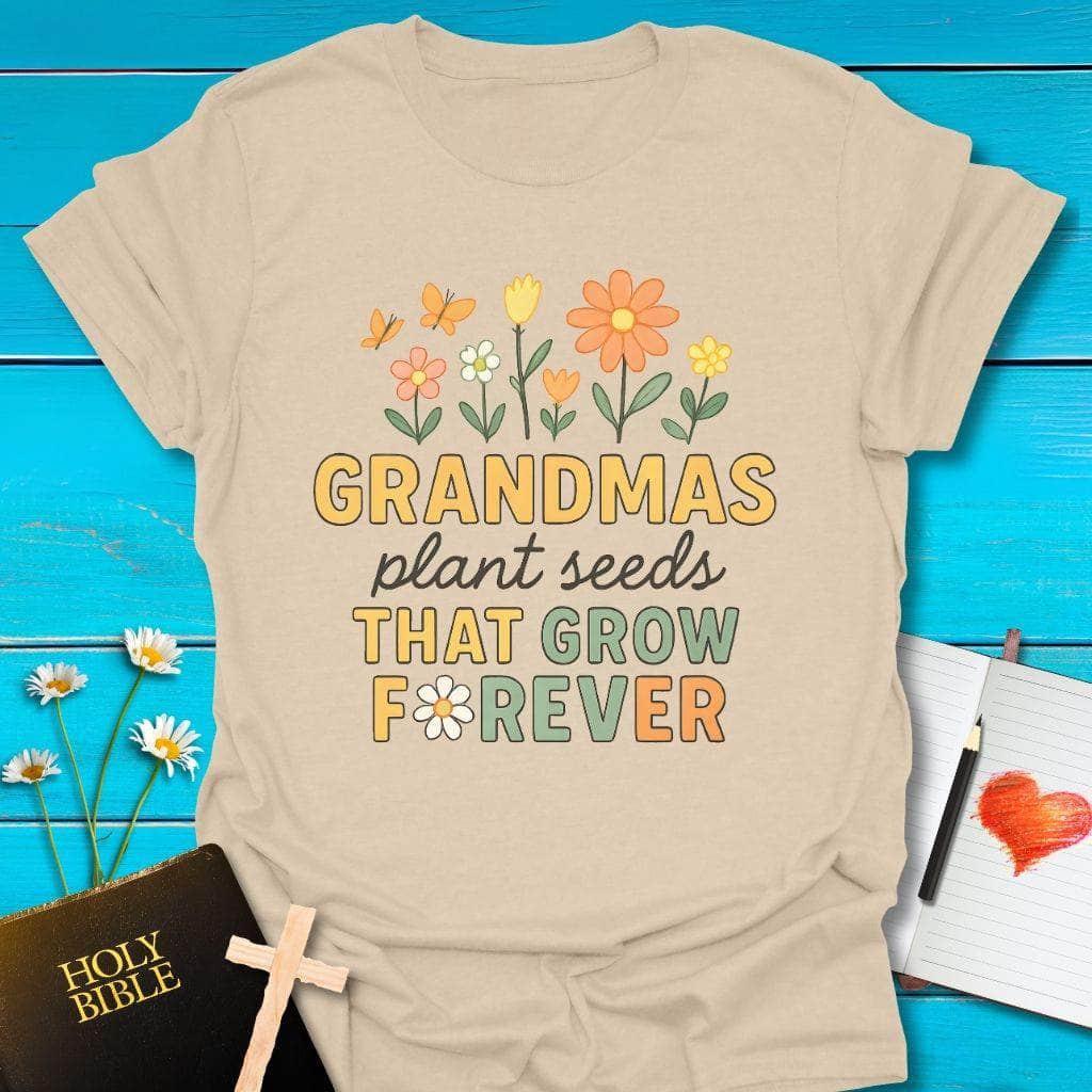 T-Shirt Sand / S Grandma Seeds T-Shirt Echo Kindness