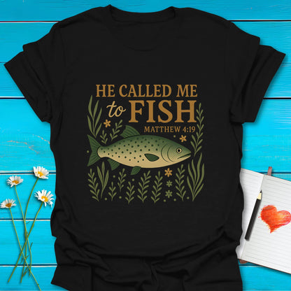 T-Shirt Black / S He Called Me T-Shirt Echo Kindness Printify