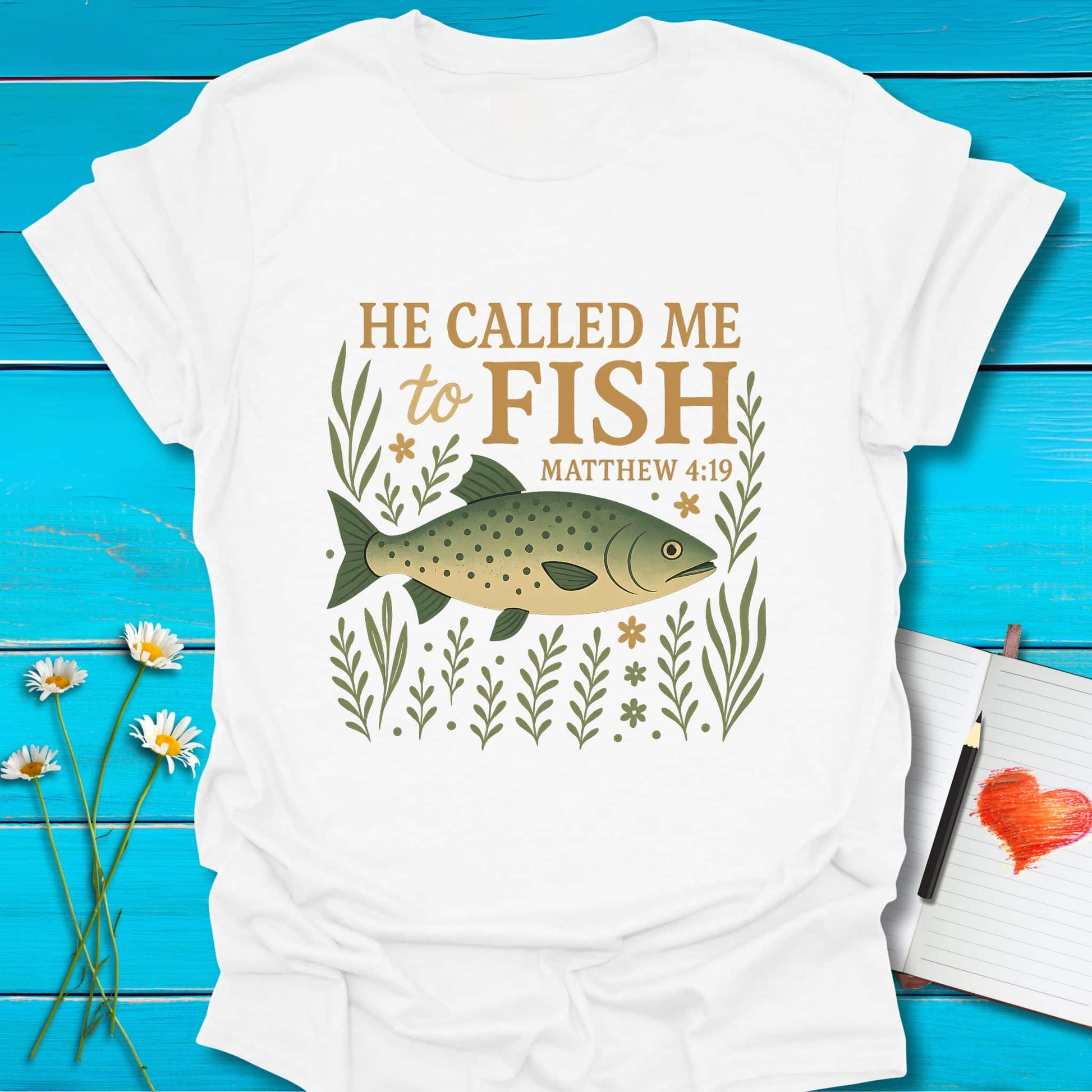 T-Shirt White / S He Called Me T-Shirt Echo Kindness Printify