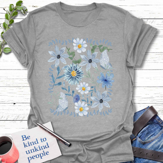 T-Shirt Sport Grey / S In Bloom T-Shirt Echo Kindness Printify