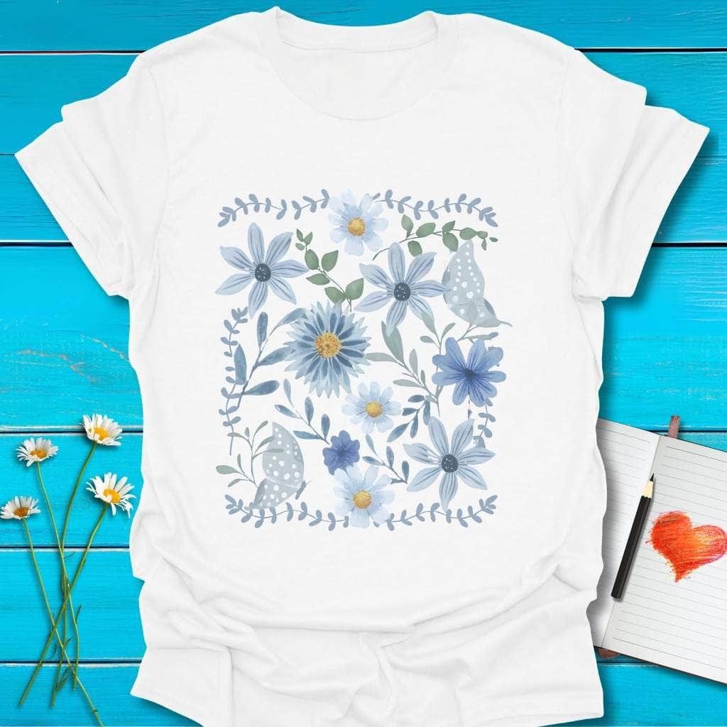 T-Shirt White / S In Bloom T-Shirt Echo Kindness