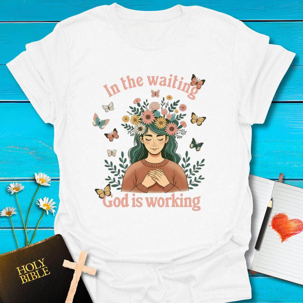 T-Shirt White / S In the Waiting T-Shirt Echo Kindness