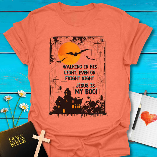 T-Shirt Heather Orange / S Jesus My Boo T-Shirt Echo Kindness Printify