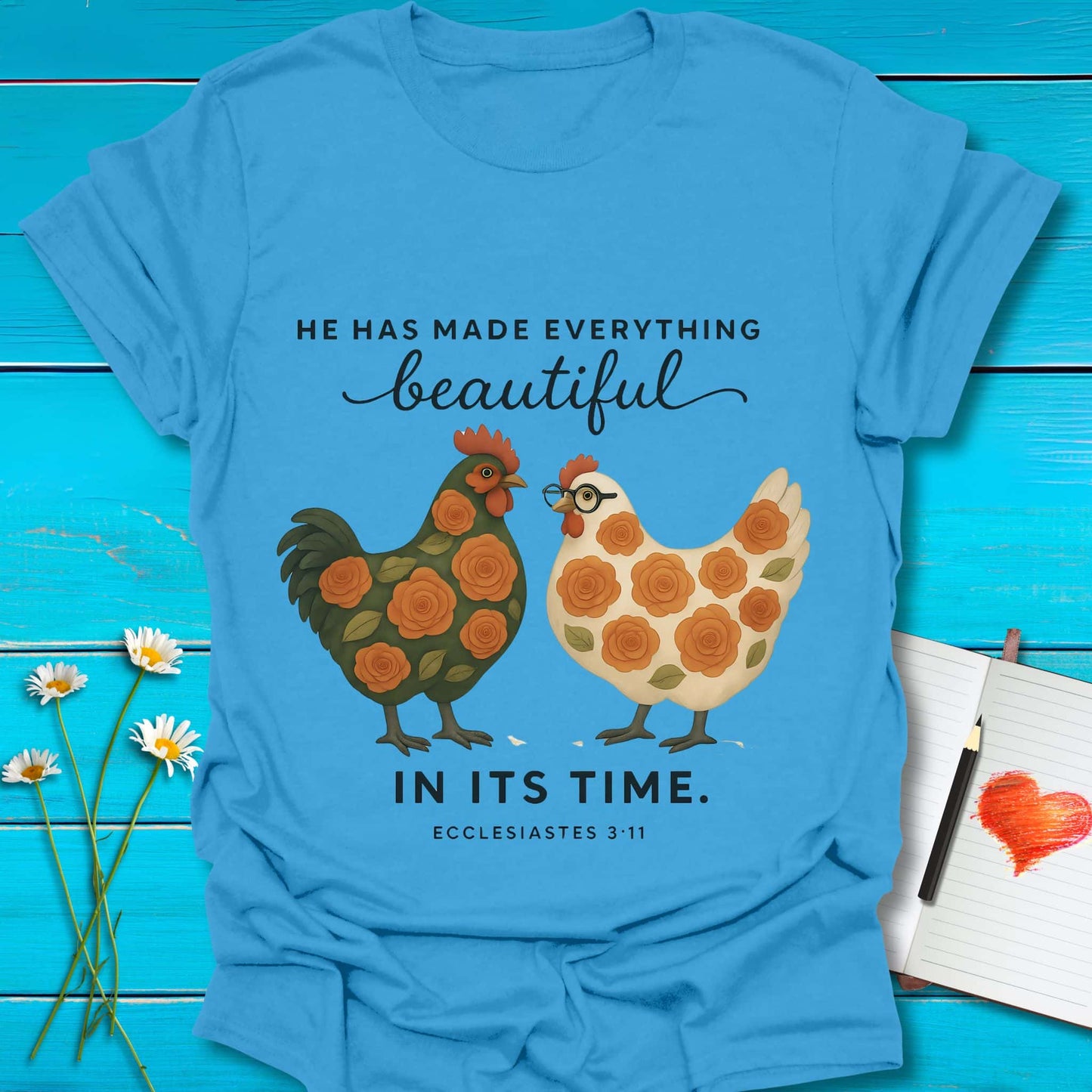 T-Shirt Iris / S Made Beautiful T-Shirt Echo Kindness Printify