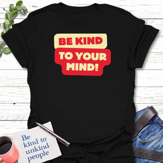T-Shirt Black / S Mindful Kindness T-Shirt Echo Kindness Printify