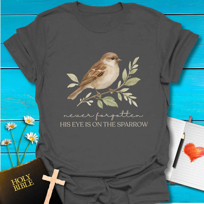 T-Shirt Charcoal / S Never Forgotten T-Shirt Echo Kindness Printify