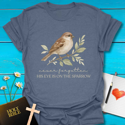 T-Shirt Heather indigo / S Never Forgotten T-Shirt Echo Kindness Printify