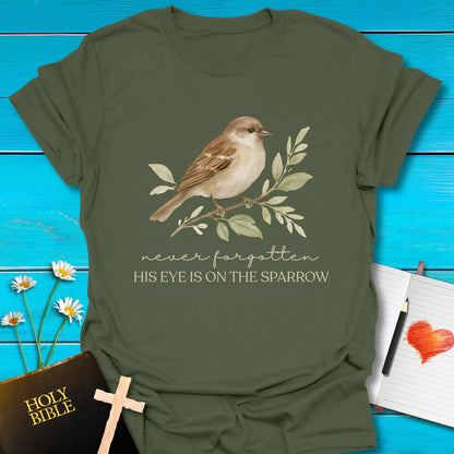 T-Shirt Military Green / S Never Forgotten T-Shirt Echo Kindness Printify