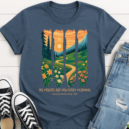 T-Shirt Heather indigo / S New Every Morning T-Shirt Echo Kindness