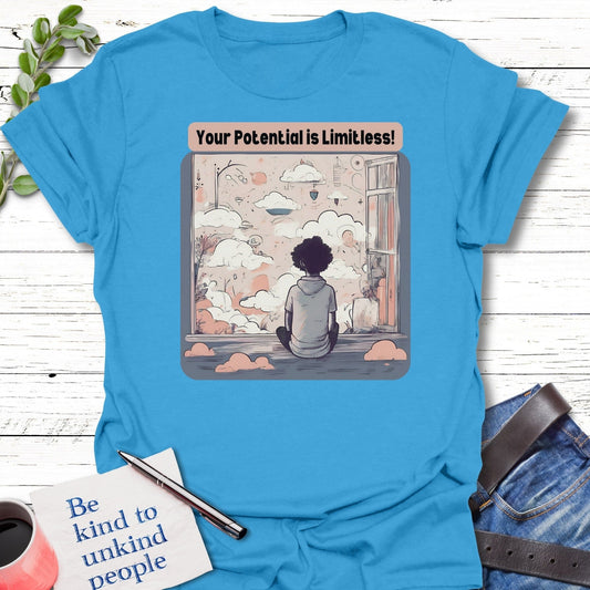 T-Shirt Iris / S No Limits T-Shirts Echo Kindness Printify