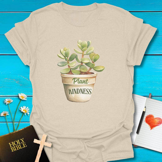 T-Shirt Natural / S Plant Kindness Plant T-Shirt Echo Kindness