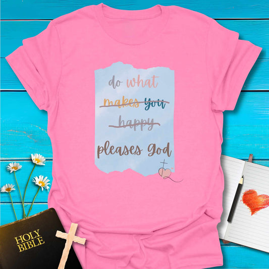 T-Shirt Azalea / S Pleases God T-Shirt Echo Kindness Printify