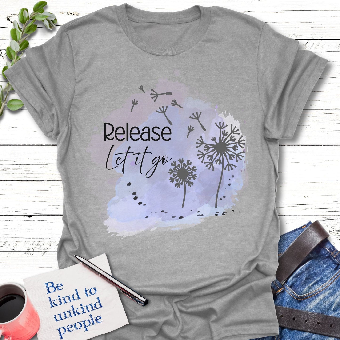 T-Shirt Sport Grey / S Release T-Shirt Echo Kindness Printify