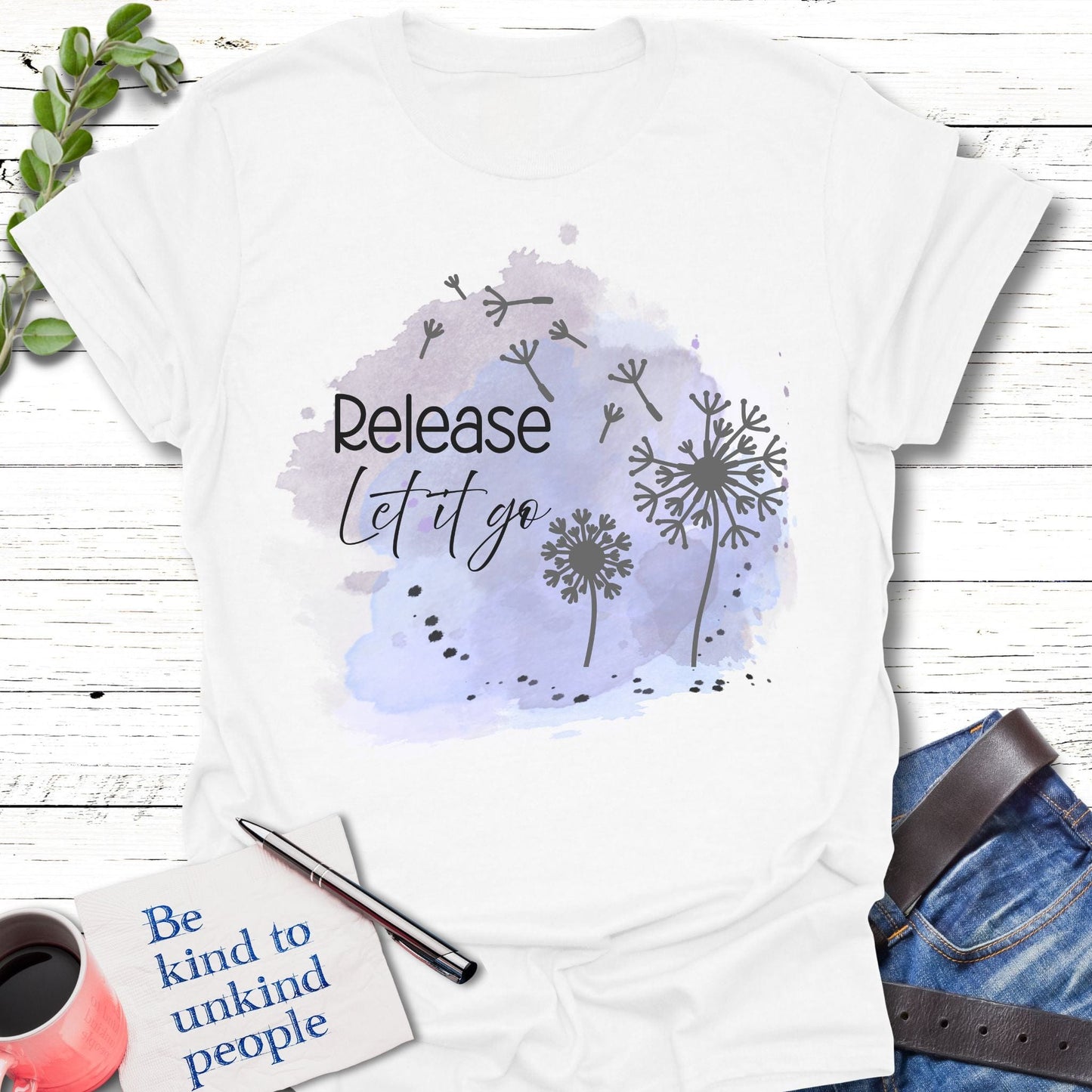 T-Shirt White / S Release T-Shirt Echo Kindness Printify